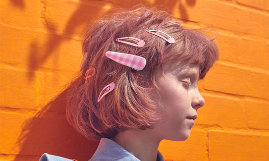 Bright neon hair accessories!