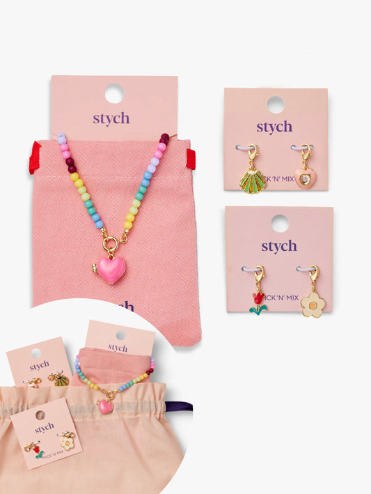 BE CHARMED! Necklace and Charm Gift Set