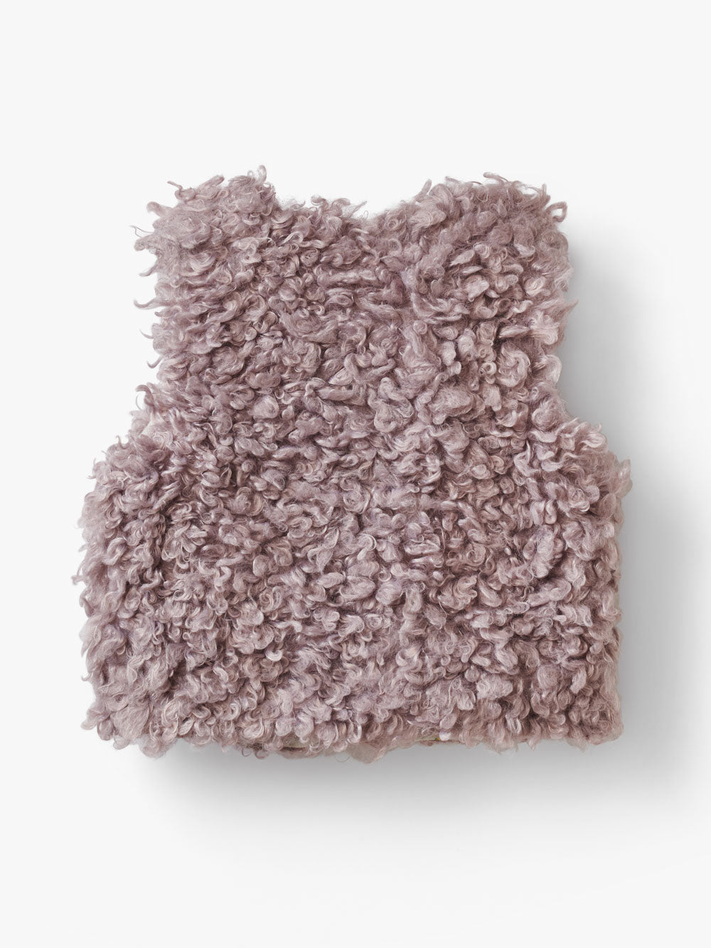 Faux Fur Lilac Gilet