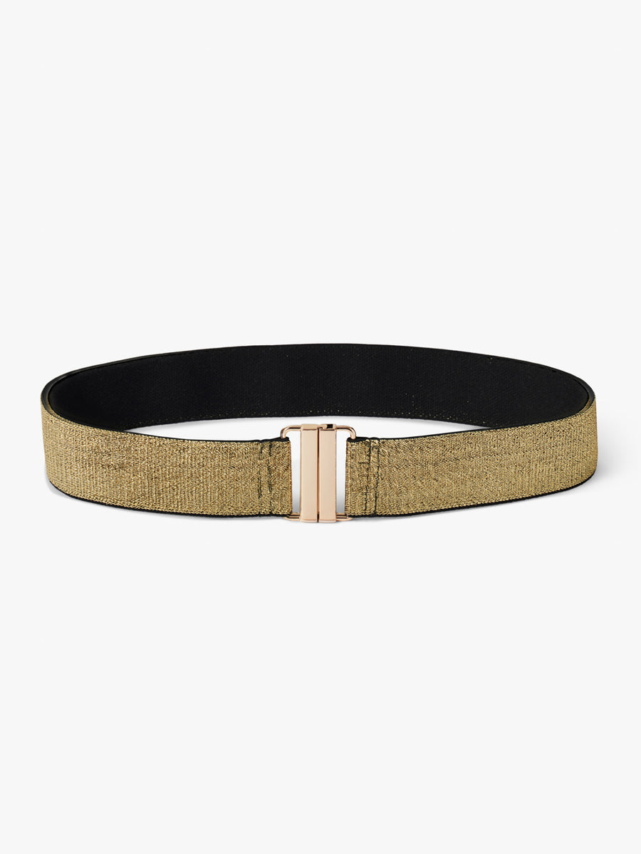 Elasticated hotsell gold belt