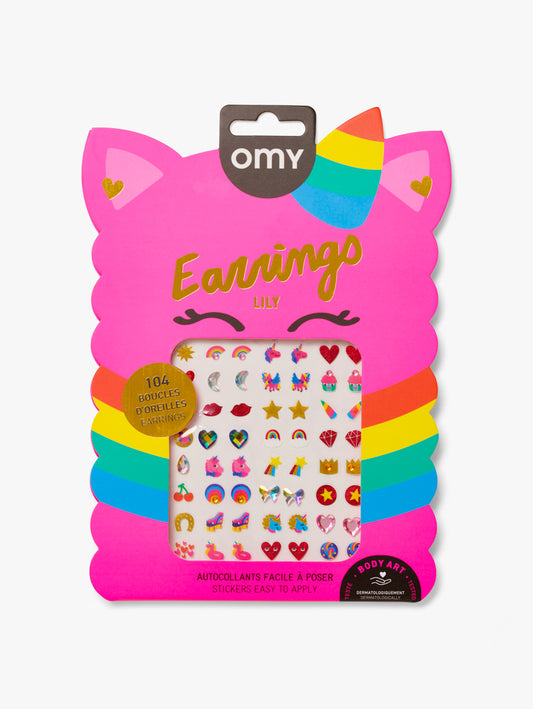 OMY Lilly Assorted Sticker Earrings