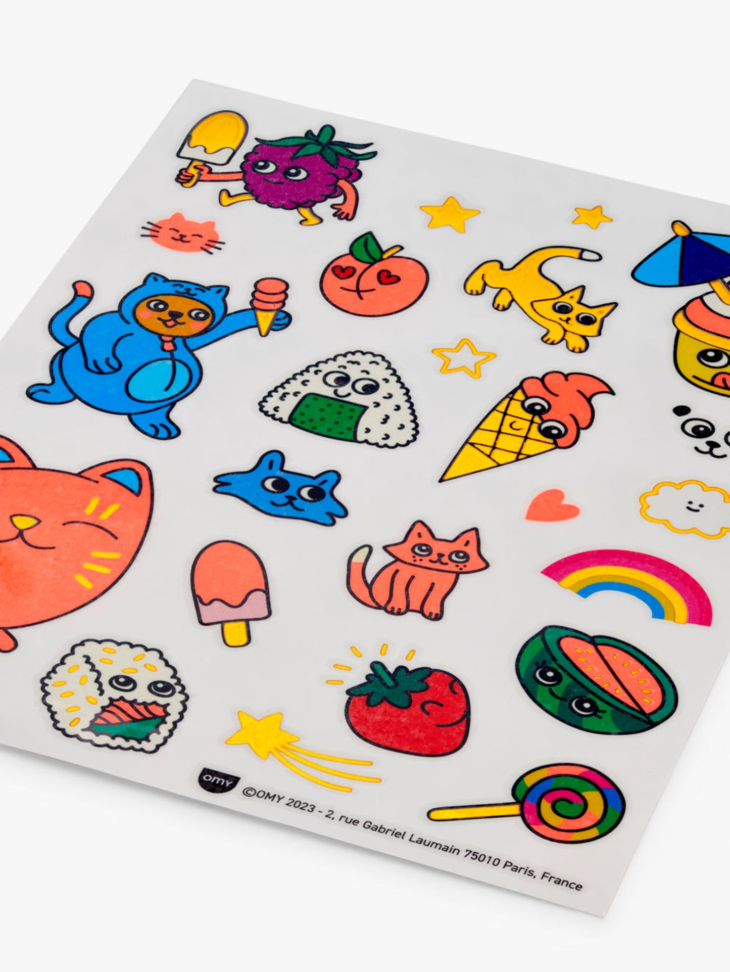 OMY - Kawaii Temporary Tattoos