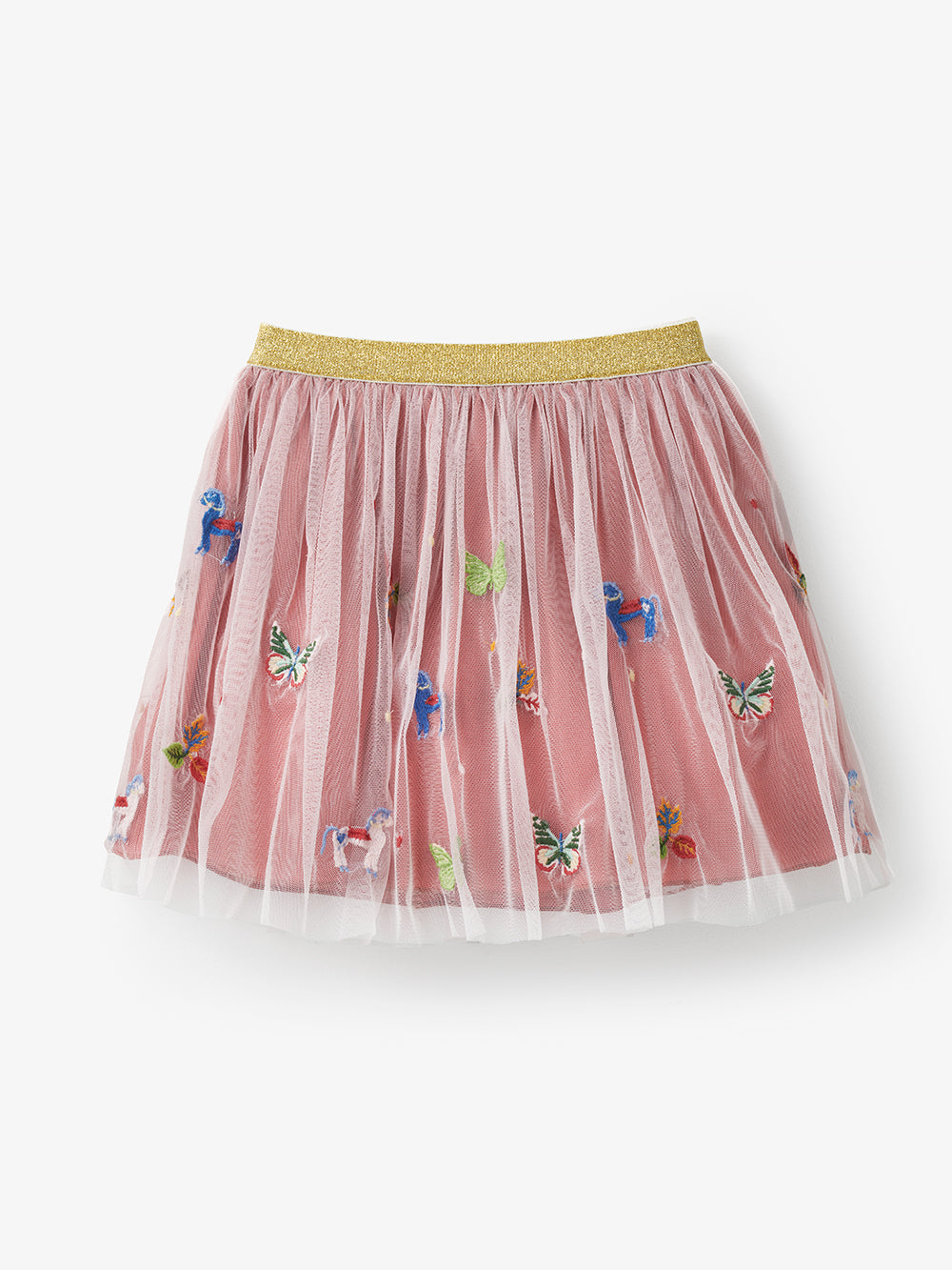 Pink tulle skirt 6t best sale