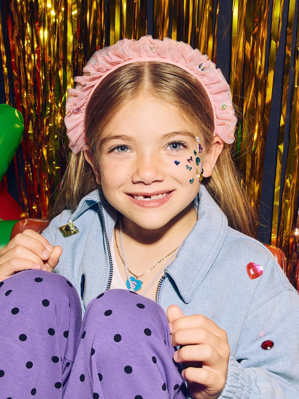 Face Gems Pack Bows