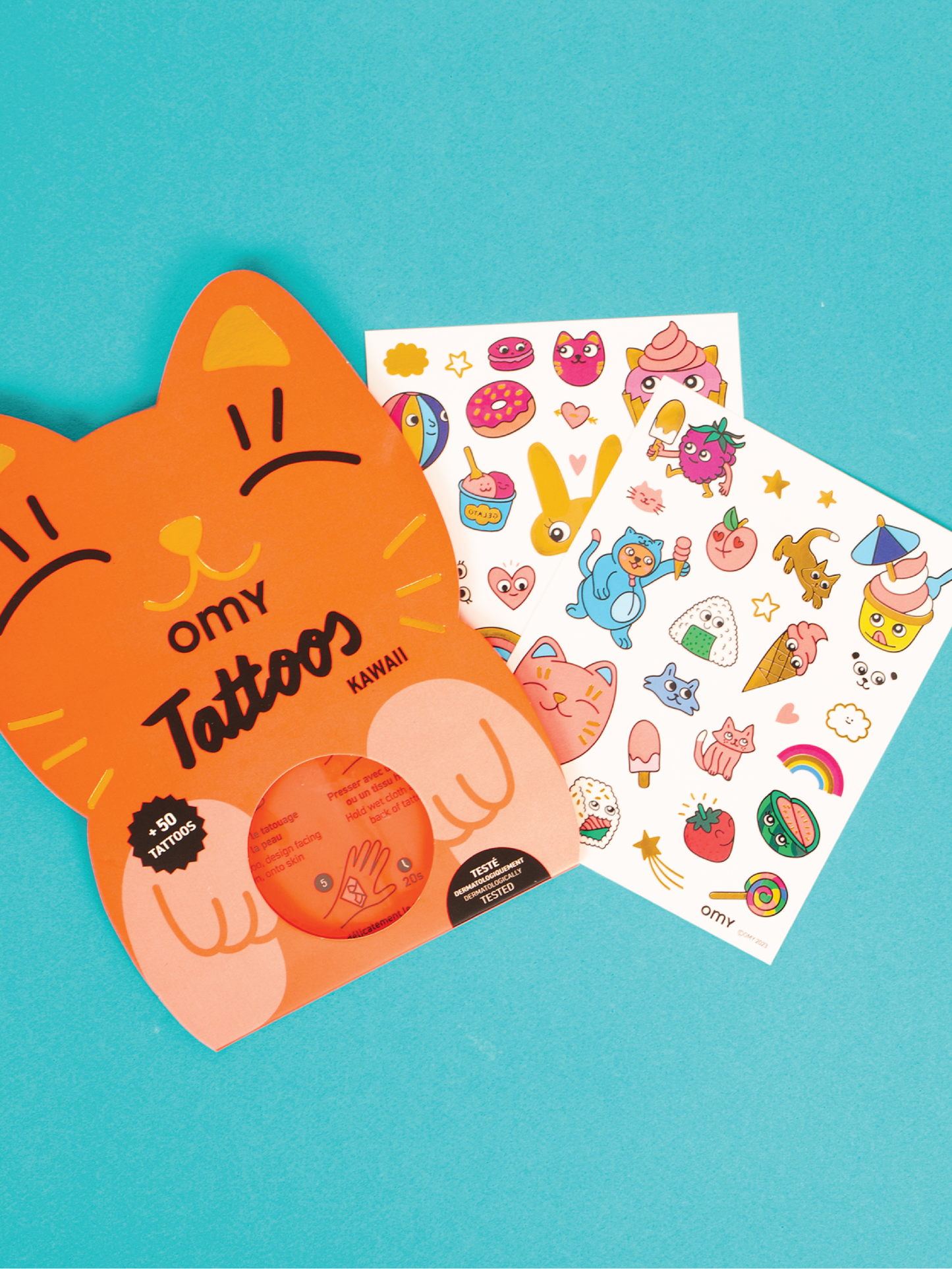 OMY - Kawaii Temporary Tattoos