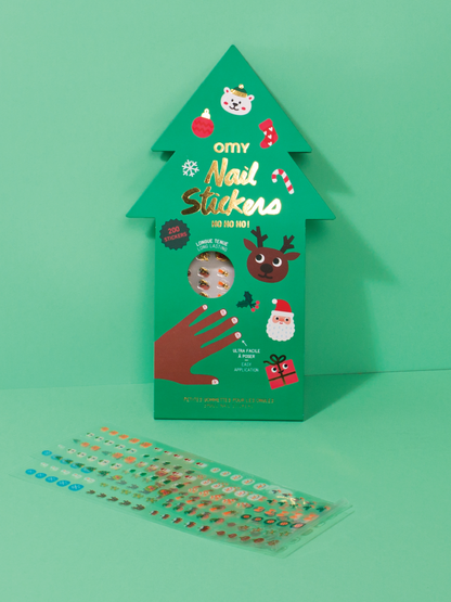 OMY - Ho Ho Ho Nail Sticker Set