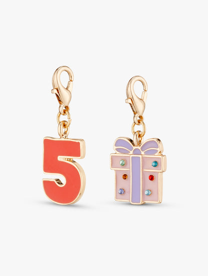 BE CHARMED! 5th Birthday Number Charms