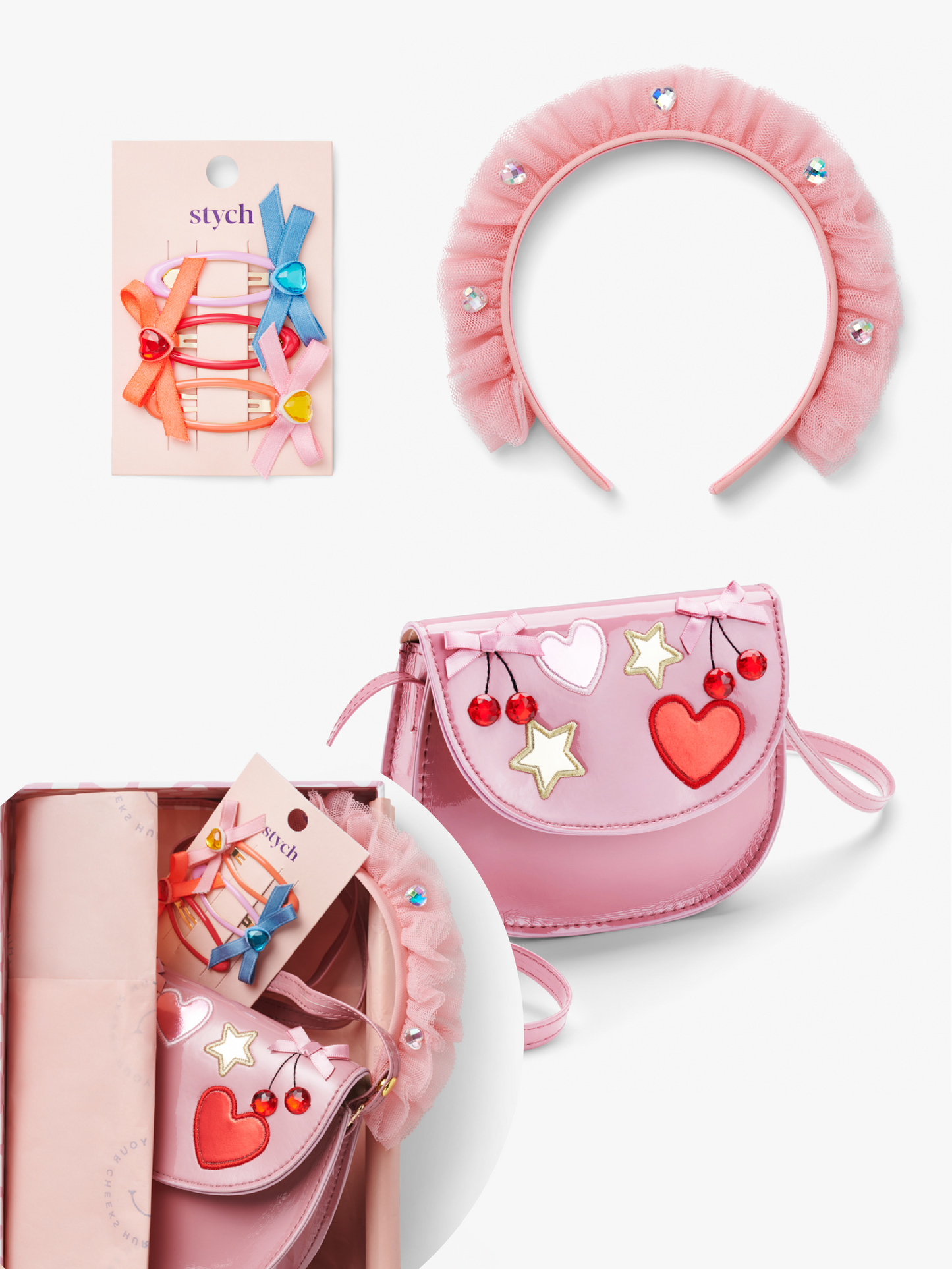 Cherry Bag and Accessories Gift Box