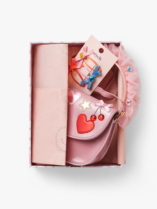 Cherry Bag and Accessories Gift Box