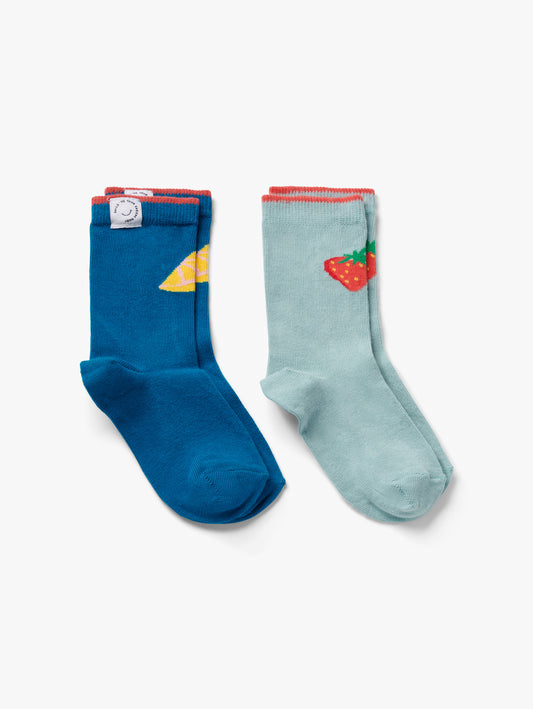 2 Pack Fruity Cotton Socks