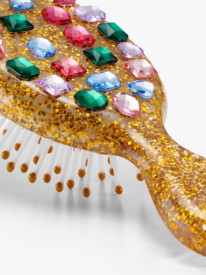 Glitter Gem Hairbrush