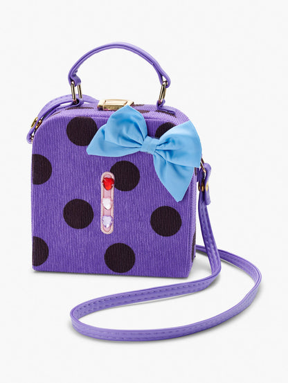 Initial Polka Dot Box Bag