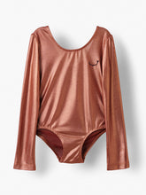 Load image into Gallery viewer, Metallic Rose Gold Print Leotard