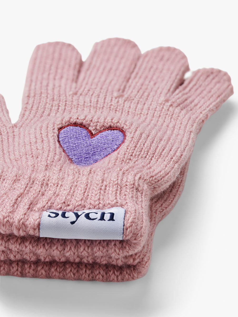 Lilac Heart Patch Magic Gloves