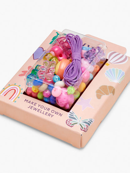 Make Your Own Teddy and Heart Charm Jewellery Kit