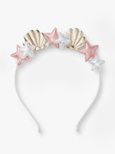 Load image into Gallery viewer, Stych Girl&#39;s Pink &amp; Gold Mermaid Crown Head With Seashell Patches, one size