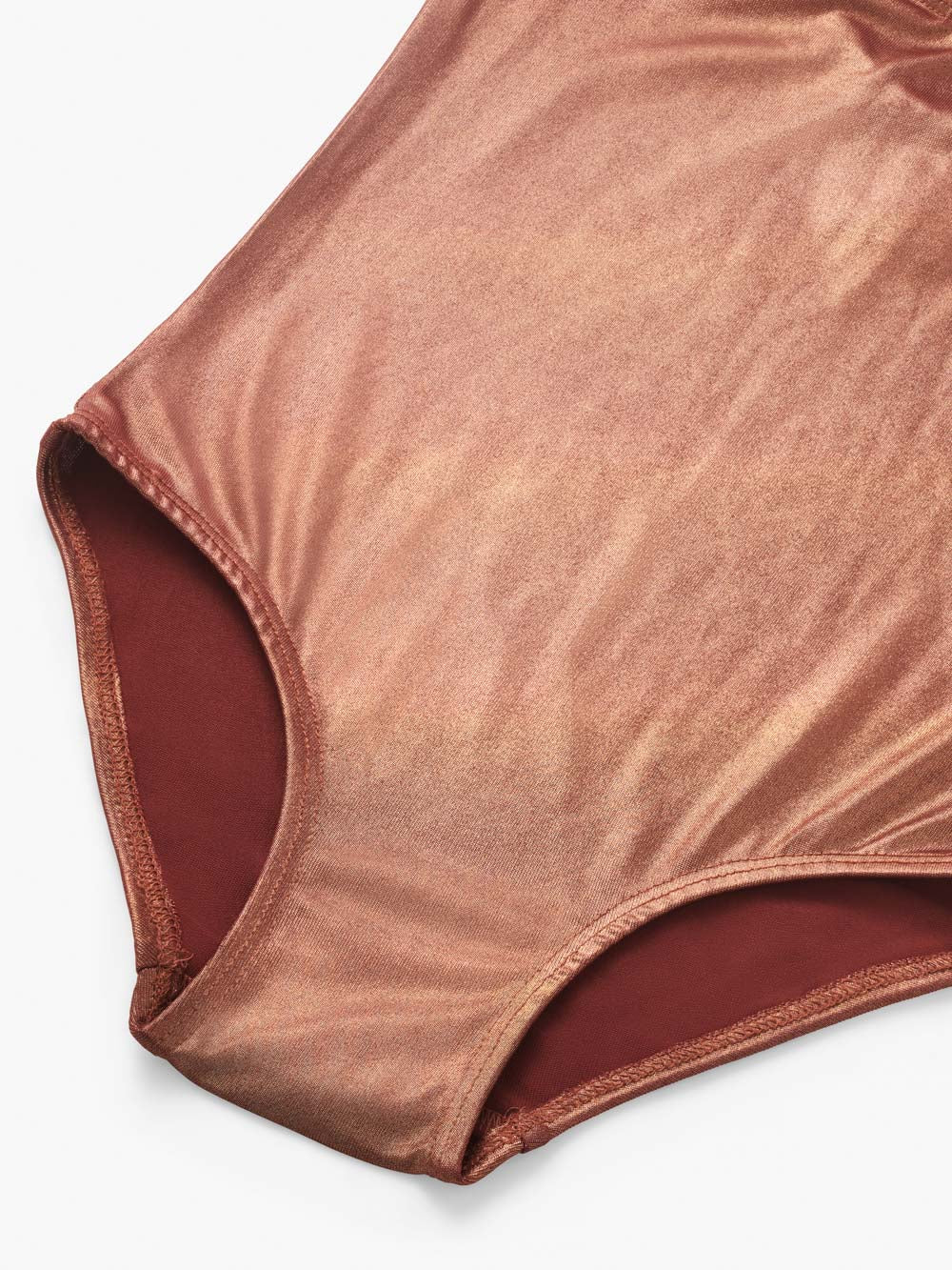 Metallic Rose Gold Print Leotard