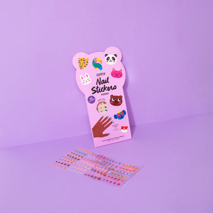 OMY - Friends Animal Nail Sticker Set