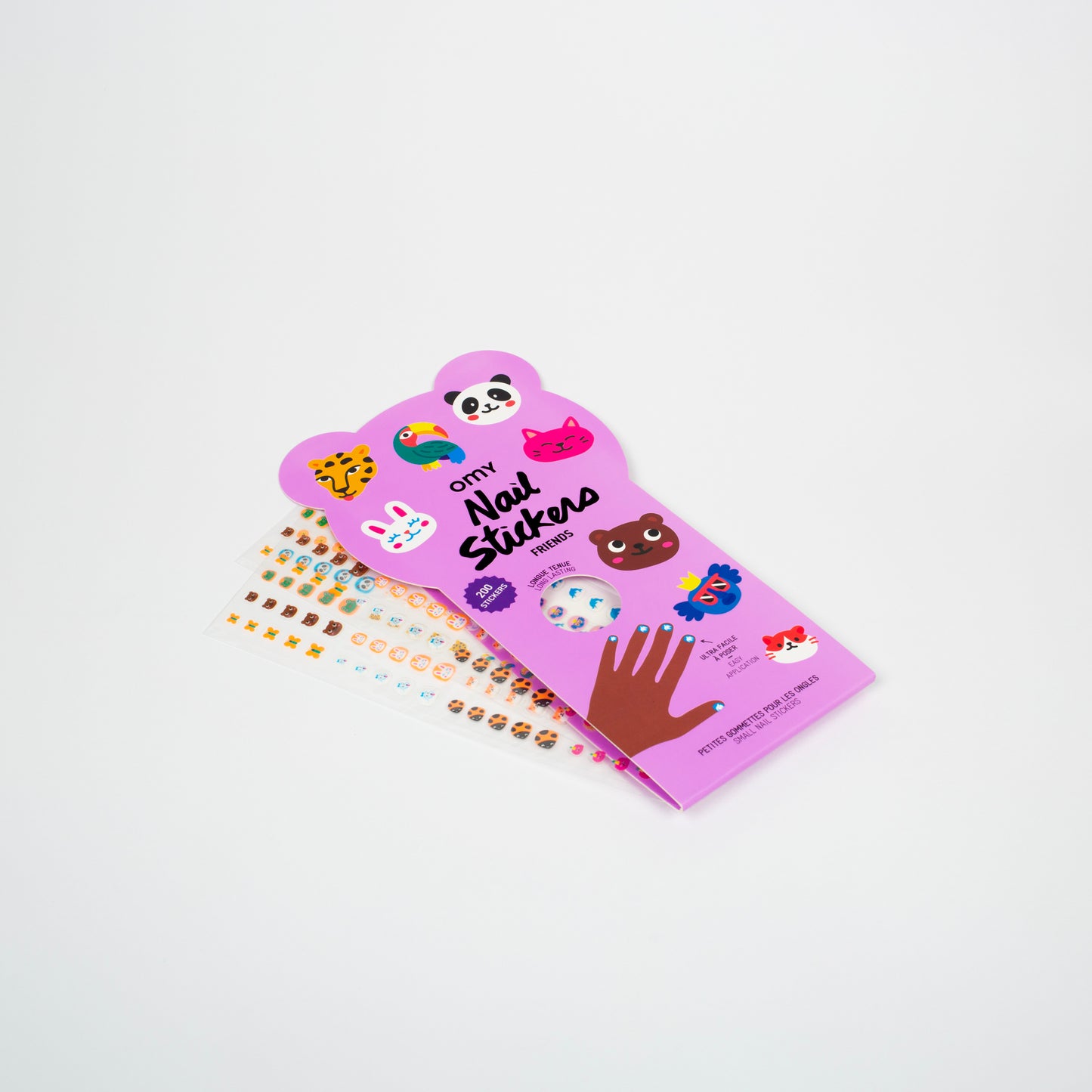 OMY - Friends Animal Nail Sticker Set