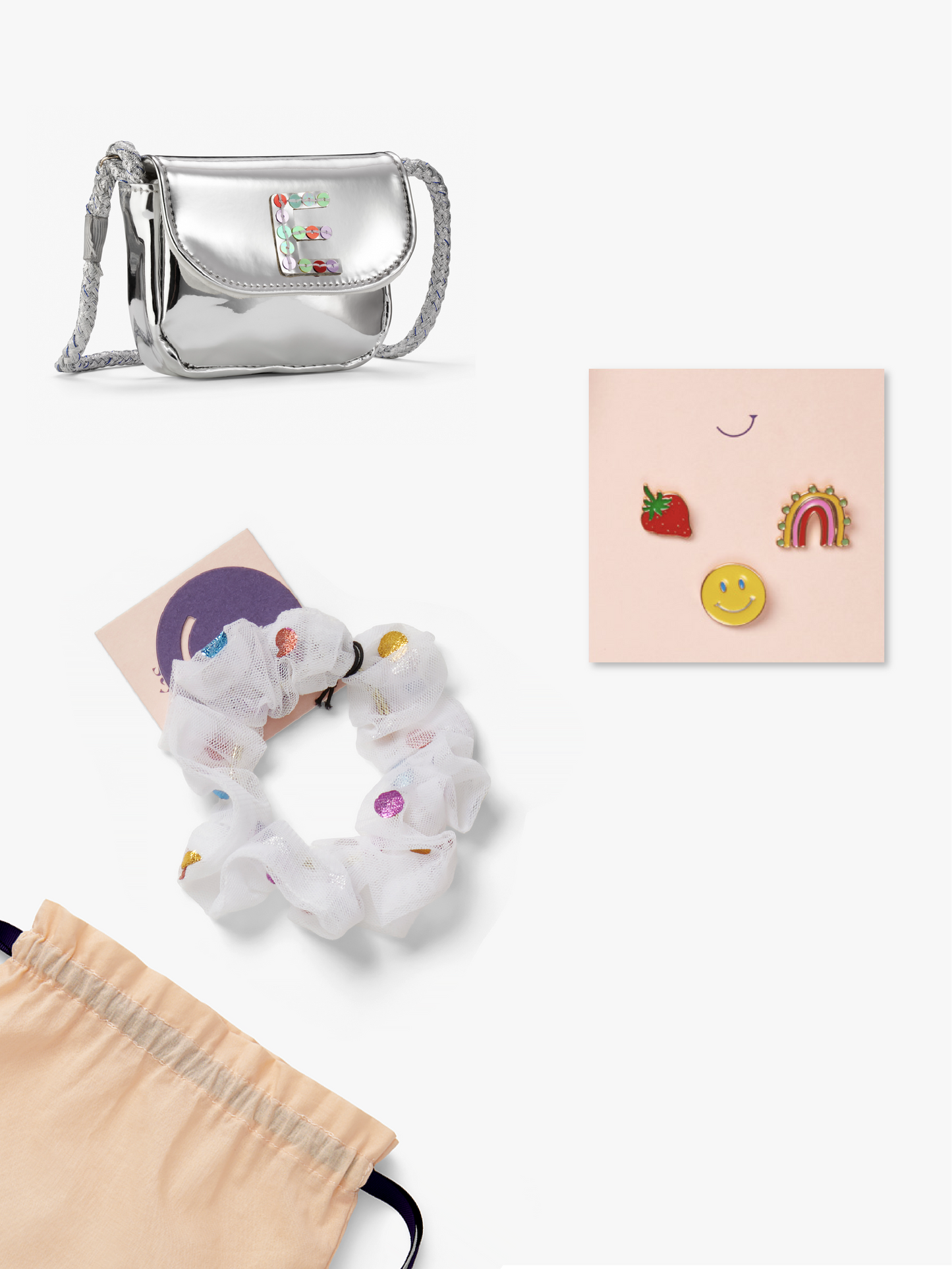 Initial Rainbow Mini Bag Gift Set