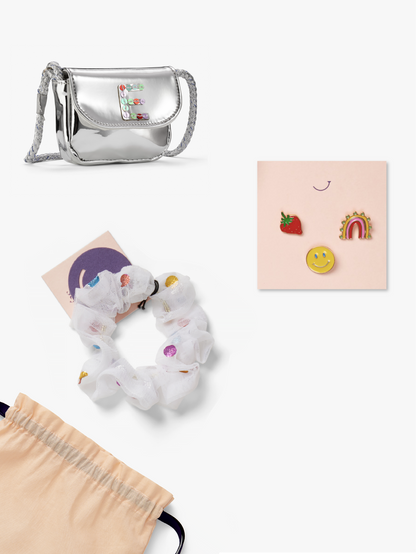 Initial Rainbow Mini Bag Gift Set