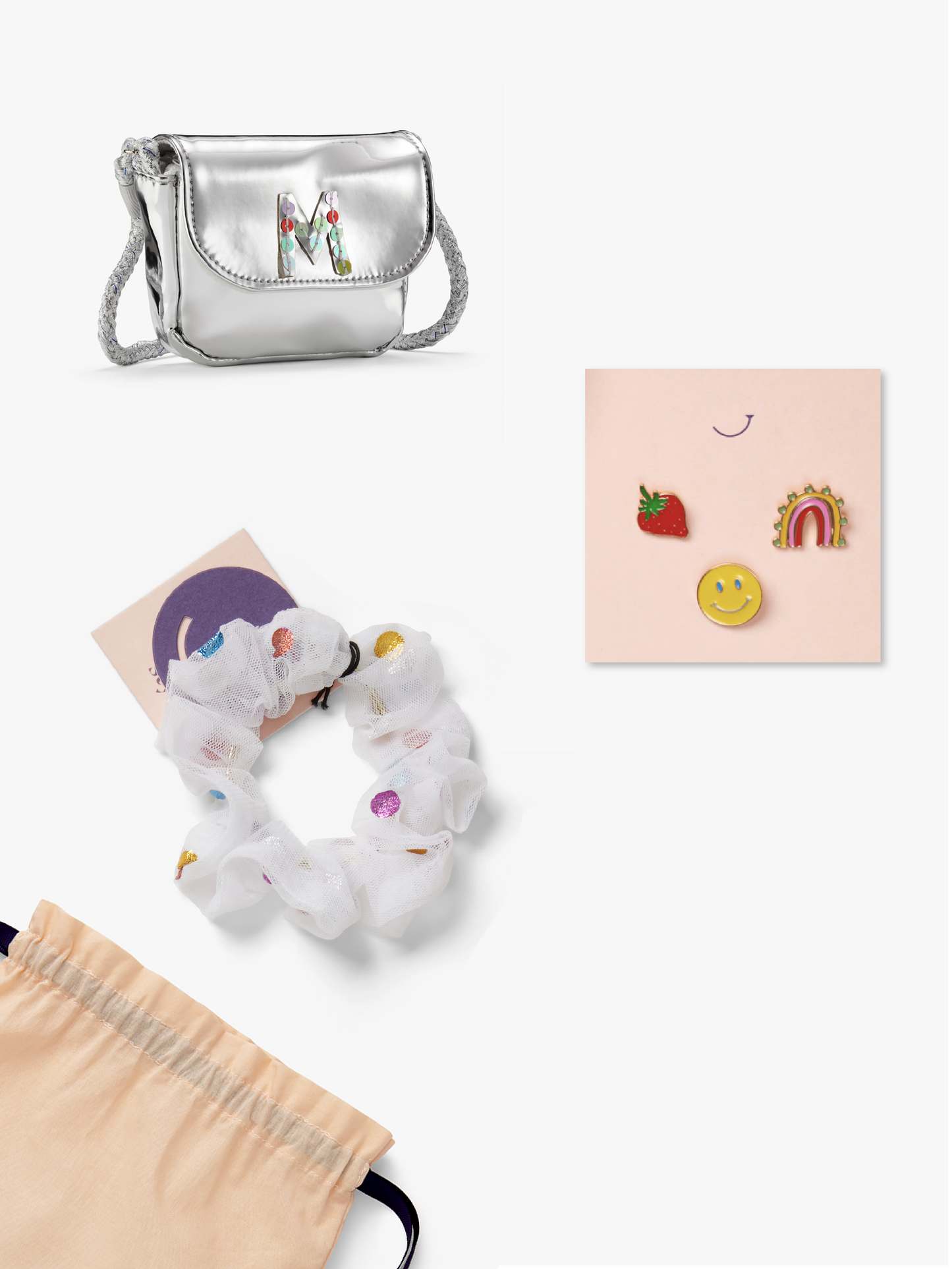 Initial Rainbow Mini Bag Gift Set