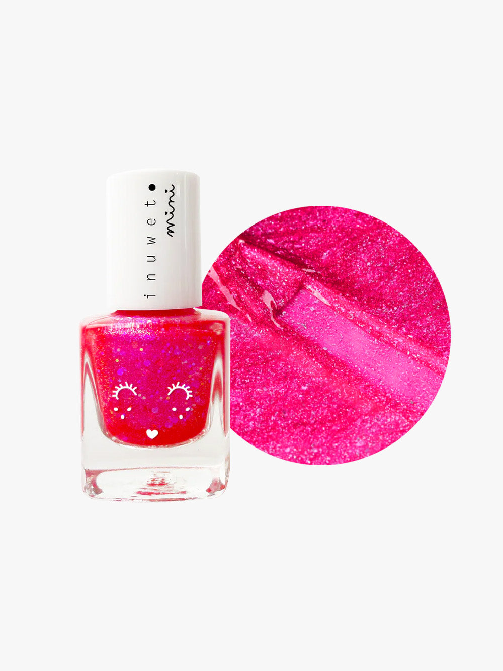 Inuwet Fuchsia Water-based Nail Polish