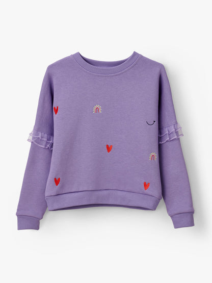 Rainbow Lilac Sweatshirt