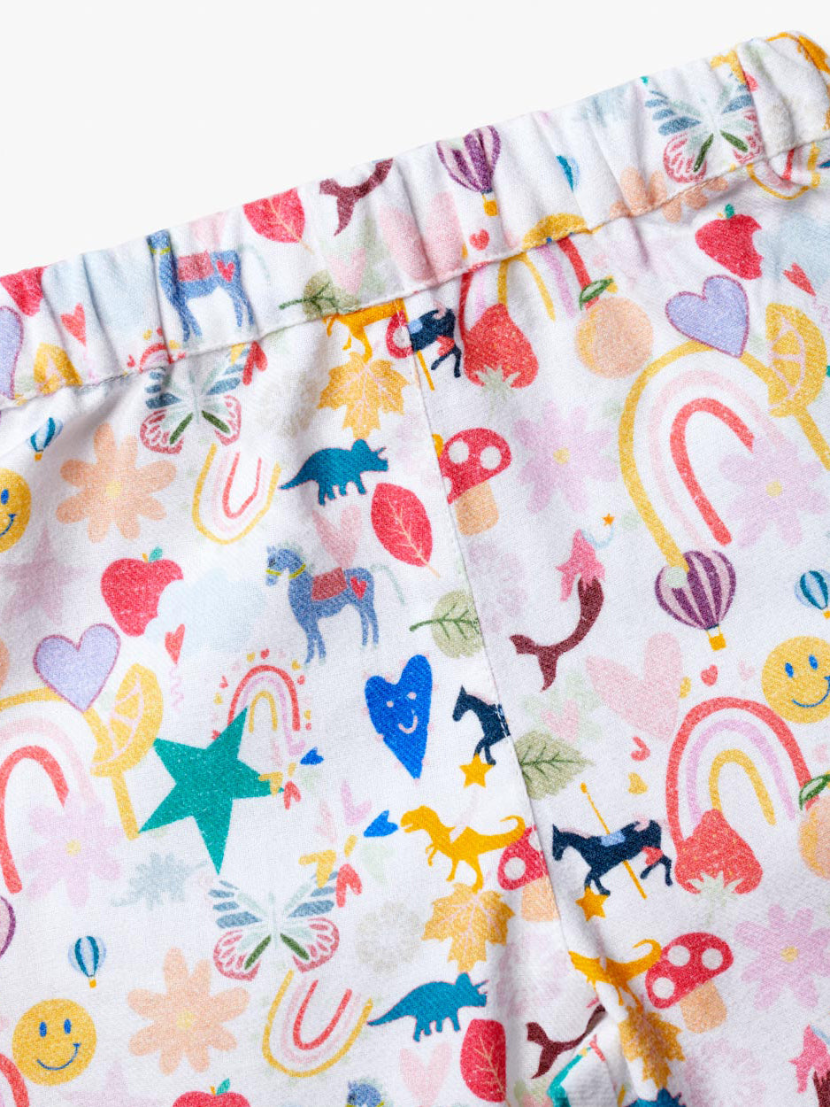 Rainbow Heritage Print Pyjama Set