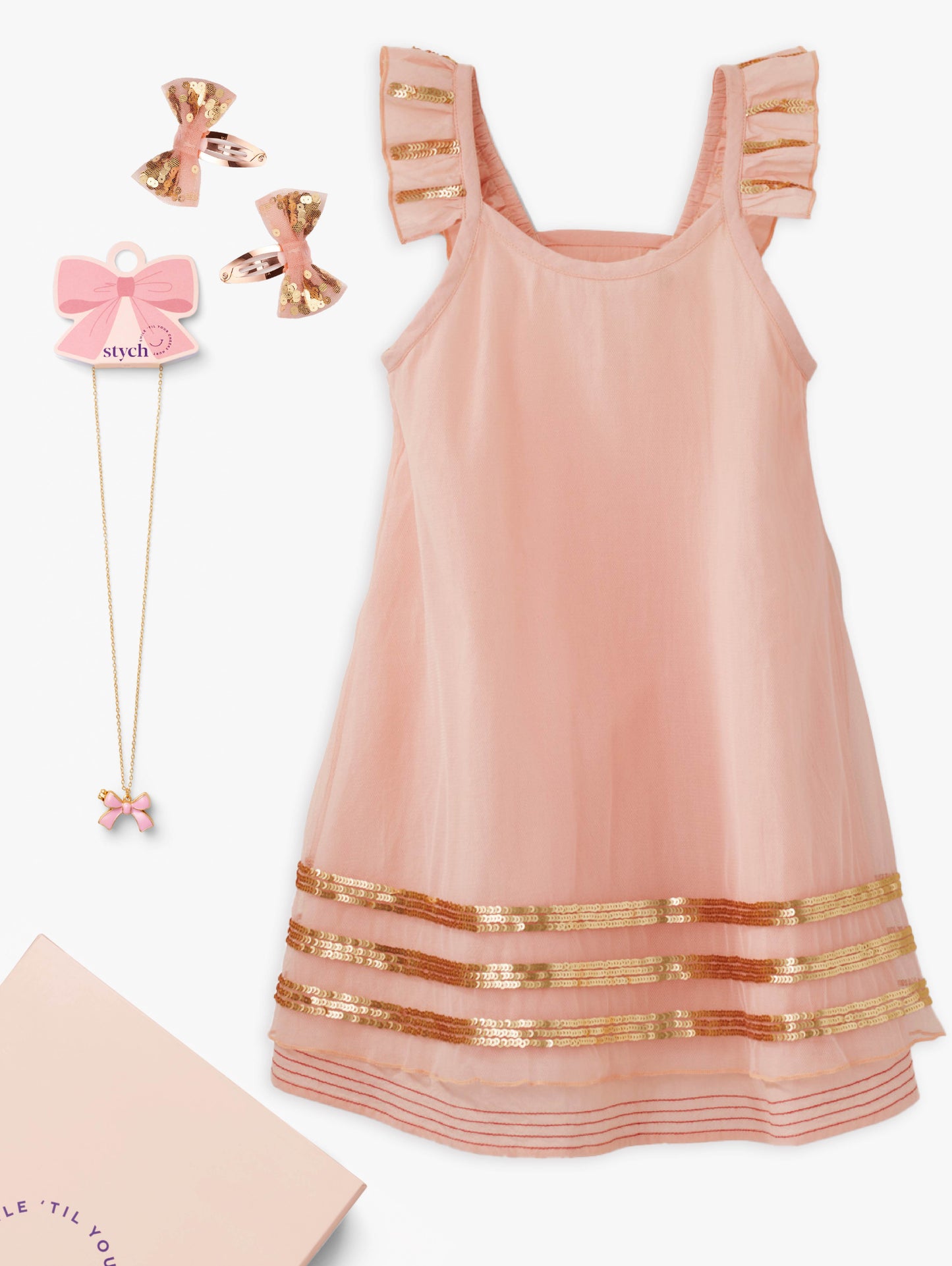 Sparkling Gold Dress Up Gift Box