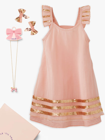 Sparkling Gold Dress Up Gift Box