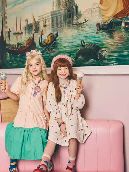 Birthday Number Gem Rosette Badge