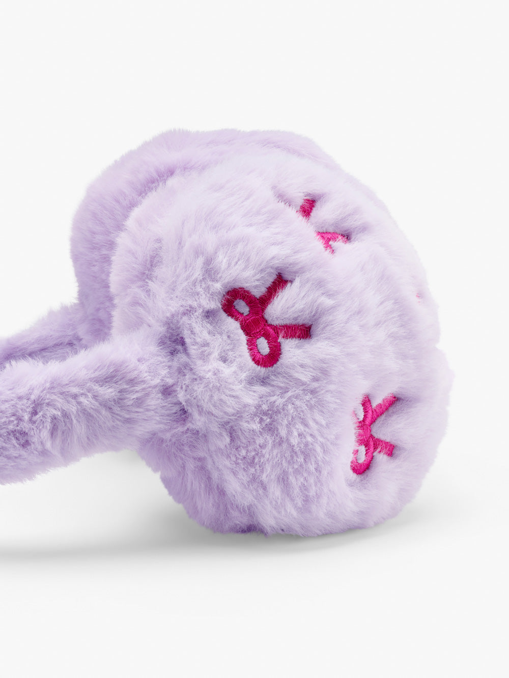Lilac Bow Faux Fur Earmuffs