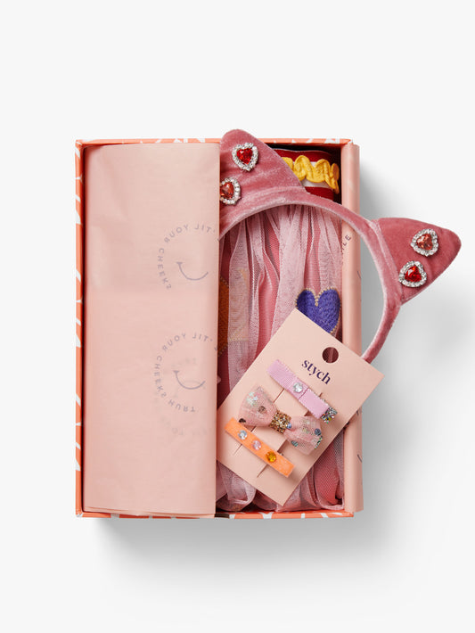 Star Tulle Skirt and Gem Accessories Gift Box