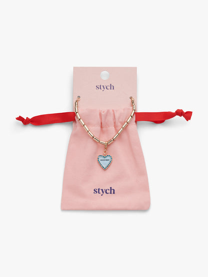 Birthstone And Month Charm Necklace