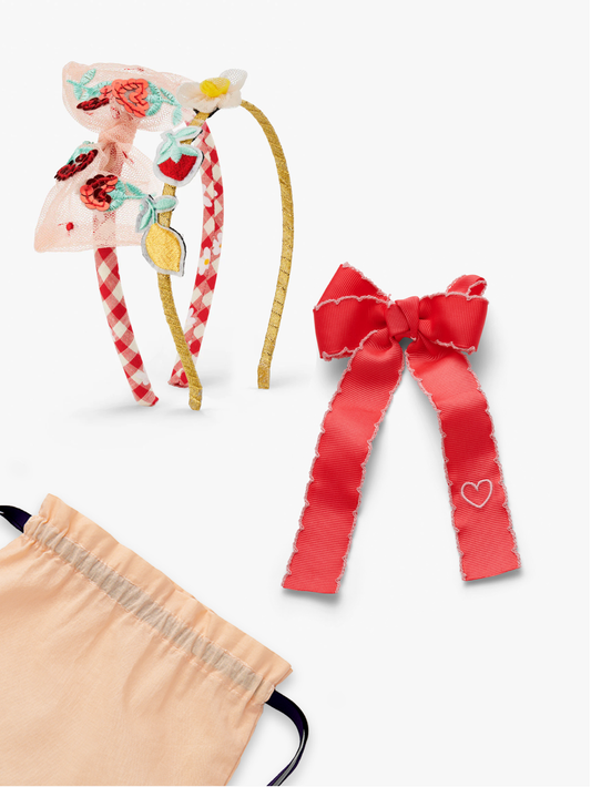 Sweet Strawberry Collection Hair Gift Set