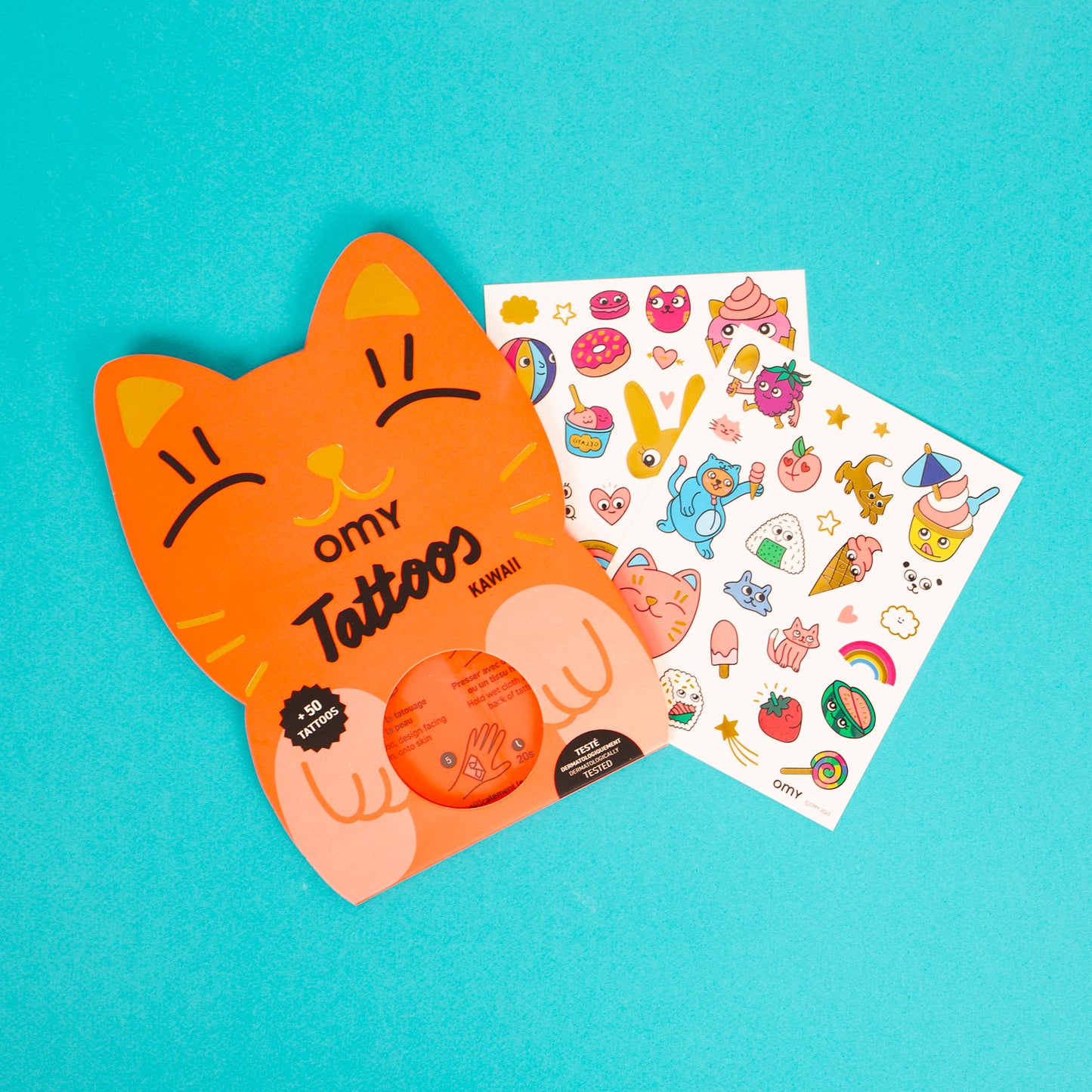 OMY - Kawaii Temporary Tattoos