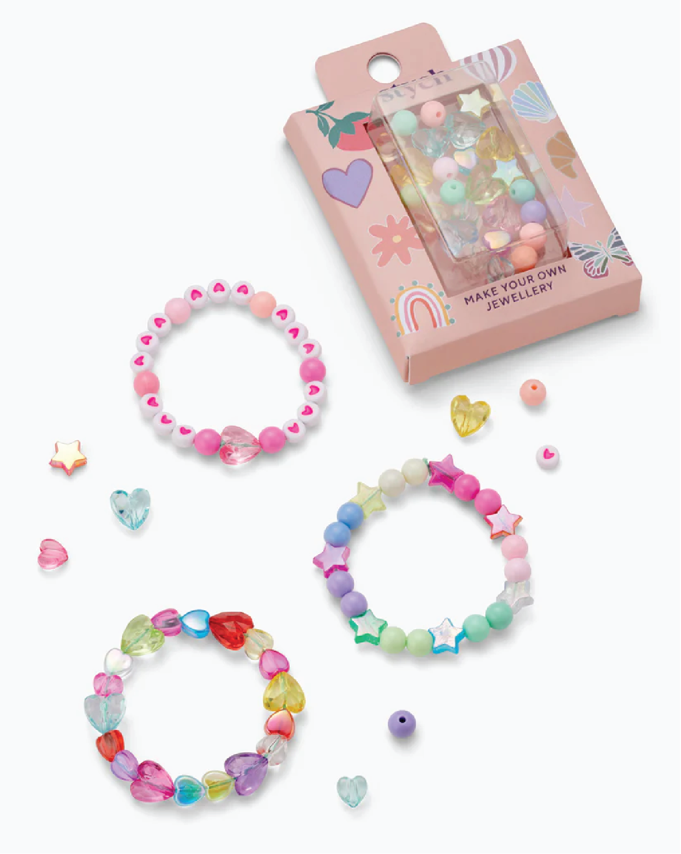 Heart Initial Jewellery Gift Set