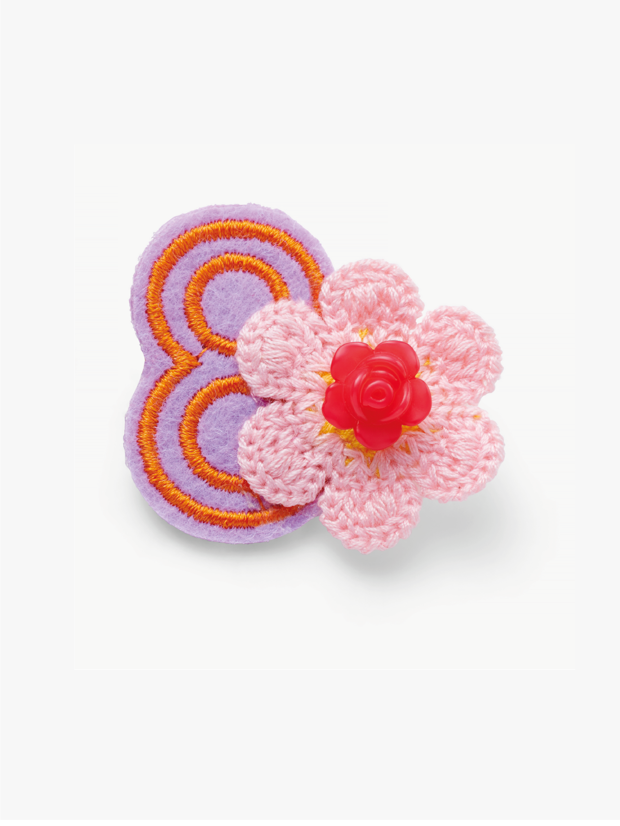 Flower Crochet Birthday Badge