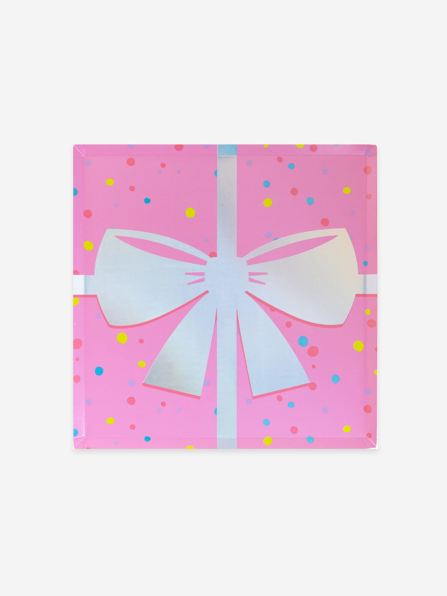 Bow Foil Dinner Plates Mixed Pack (x8)