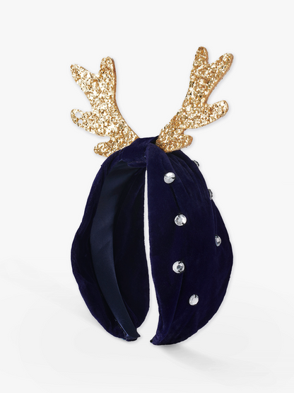 Glitter Antler Headband