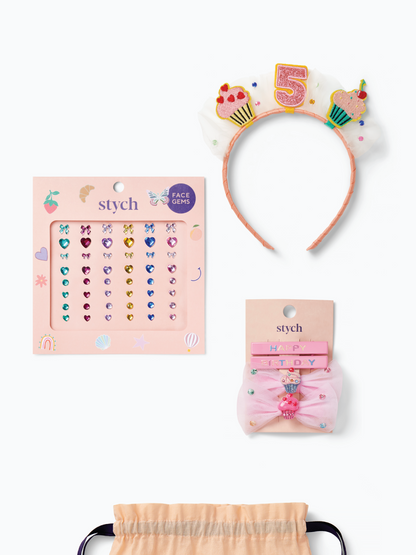 Birthday Number Accessories Gift Set