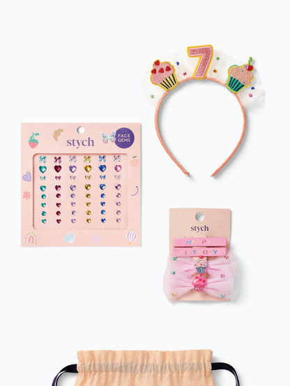 Birthday Number Accessories Gift Set