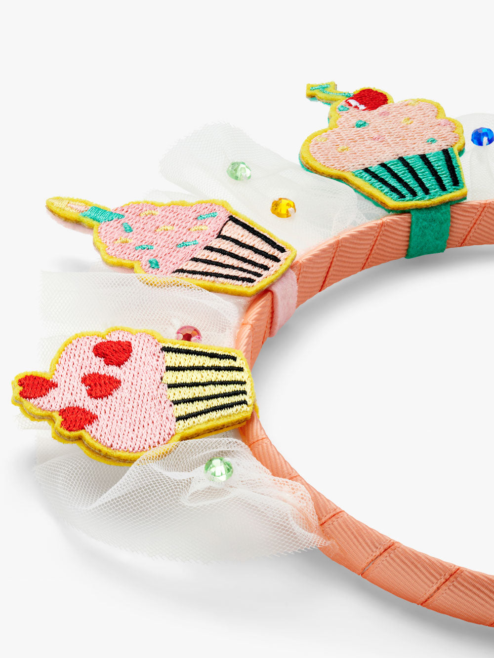 Birthday Celebration Tulle Cake Crown