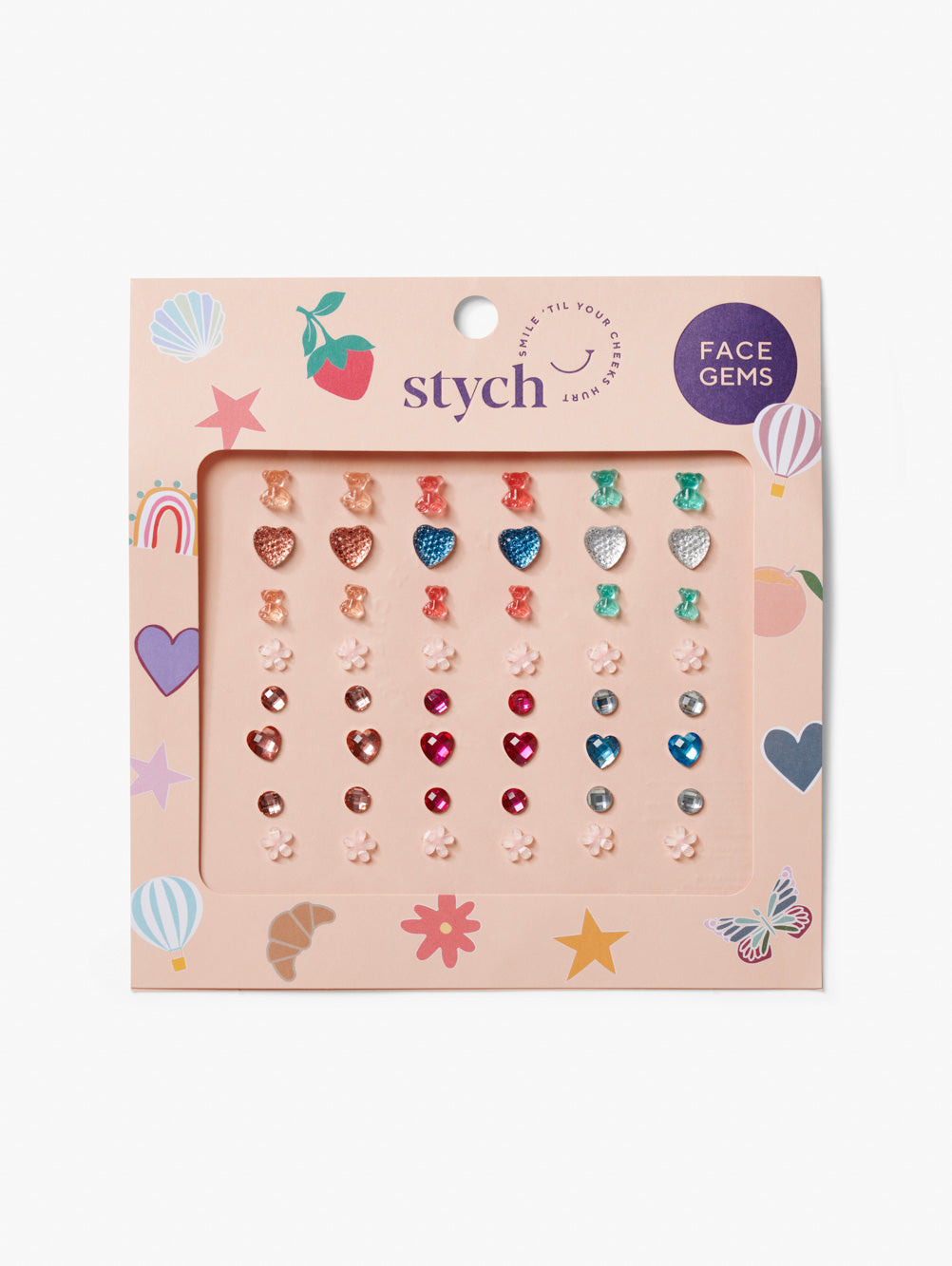 Face Gems Pack Teddy