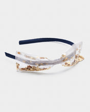 Load image into Gallery viewer, Sequin Tulle Bow Headband