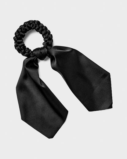 Plaited Hair Band - Black