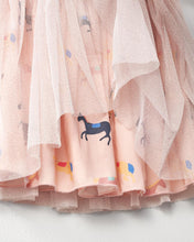 Load image into Gallery viewer, Carousel Printed Tutu Skirt