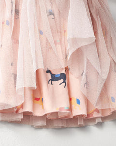 Carousel Printed Tutu Skirt