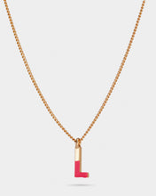 Load image into Gallery viewer, Initial Necklace &amp; Pin Badge Set | Jewellery